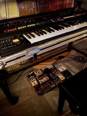 Roland Jupiter-8 Vintage-Synthesizer im MJM Studio